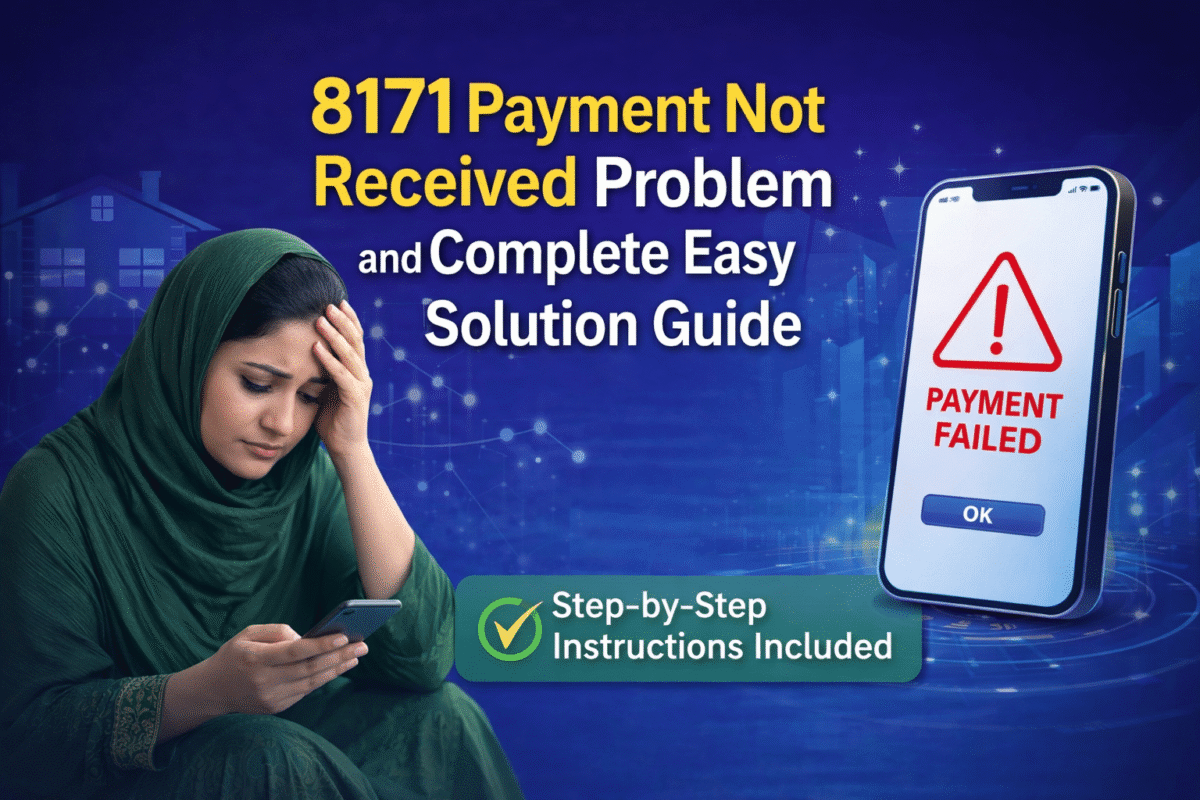 8171 Payment Not Received Problem and Complete Easy Solution Guide