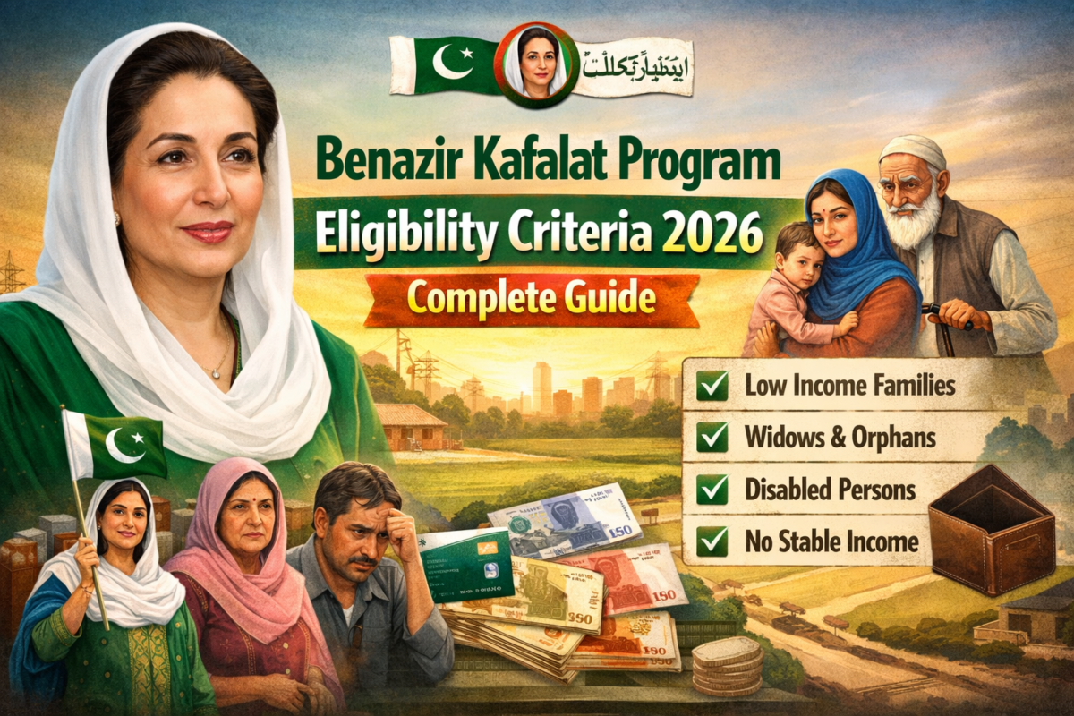 Benazir Kafalat Program Eligibility Criteria 2026 Complete Guide
