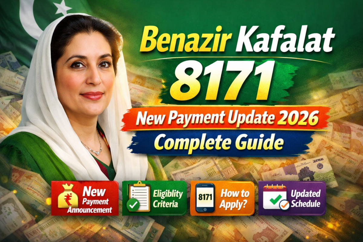 Benazir Kafalat 8171 New Payment Update 2026 Complete Guide