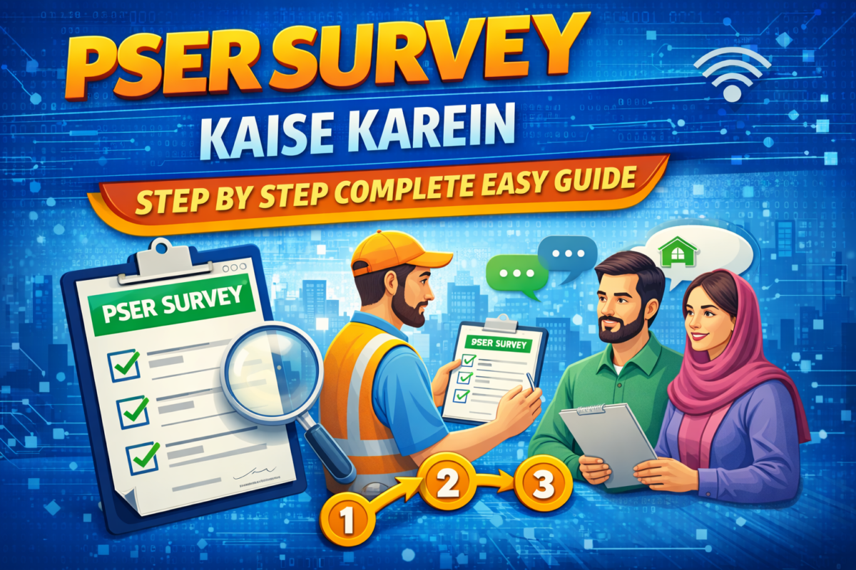PSER Survey Kaise Karein Step by Step Complete Easy Guide