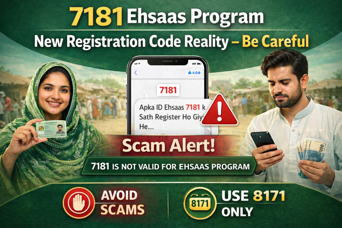 7181 Ehsaas Program New Registration Code Reality and Safety Guide