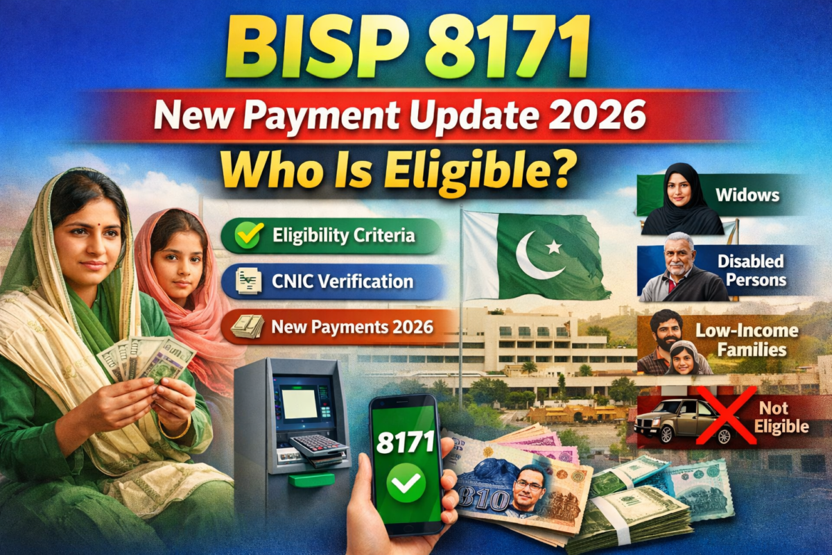 BISP 8171 New Payment Update 2026 Eligibility Criteria and Latest Details
