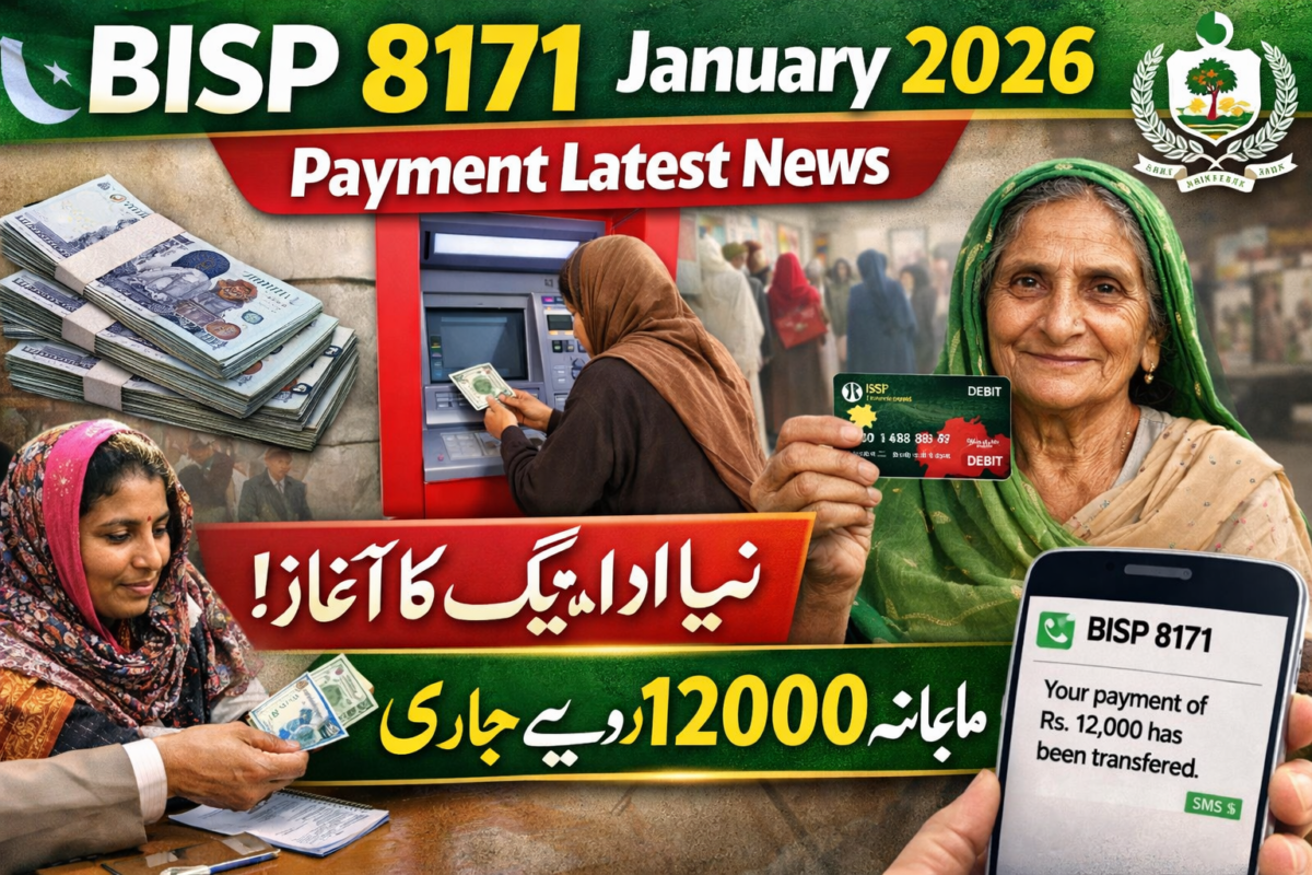 BISP 8171 January 2026 Payment Latest Updates and Complete Guide