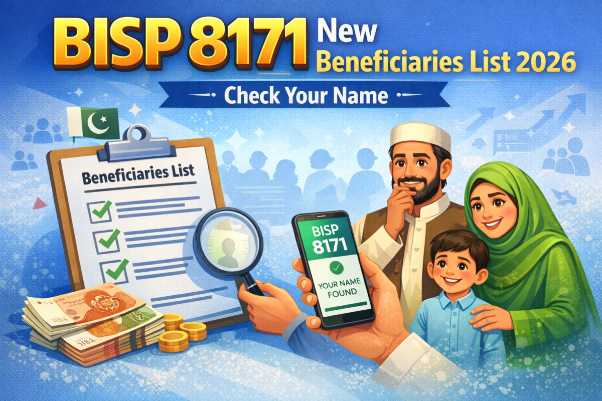 BISP 8171 New Beneficiaries List 2026 Check Your Name Online