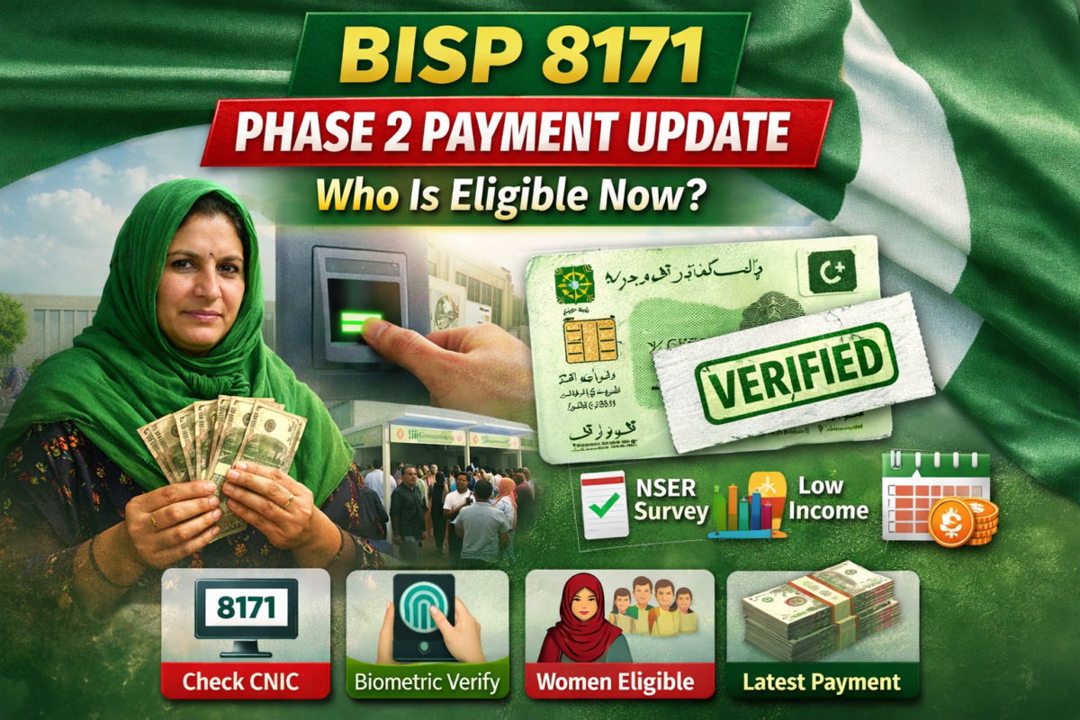 BISP 8171 Phase 2 Payment 2026 Eligibility and Latest Update