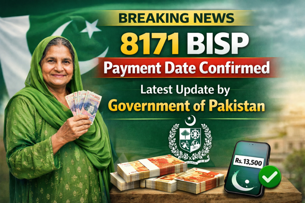 8171 BISP Payment Date Confirmed Latest Update by Government of Pakistan